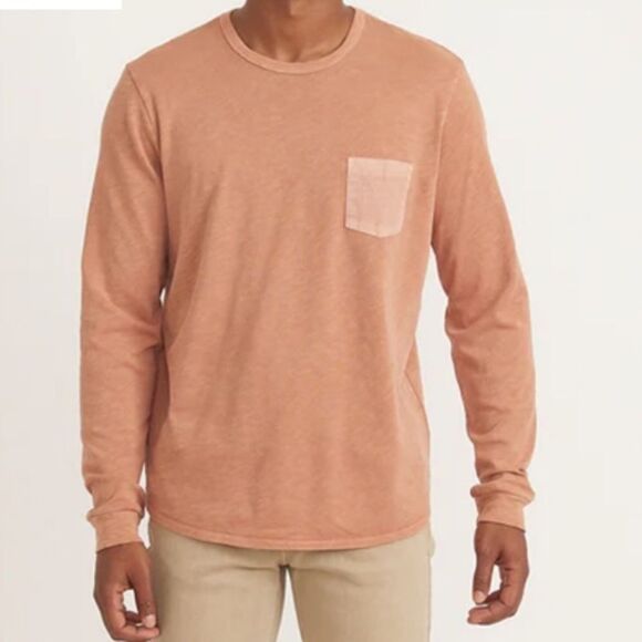 Marine Layer Other - Marine Layer Pocket Tee T Shirt Long Sleeve Slub Cotton